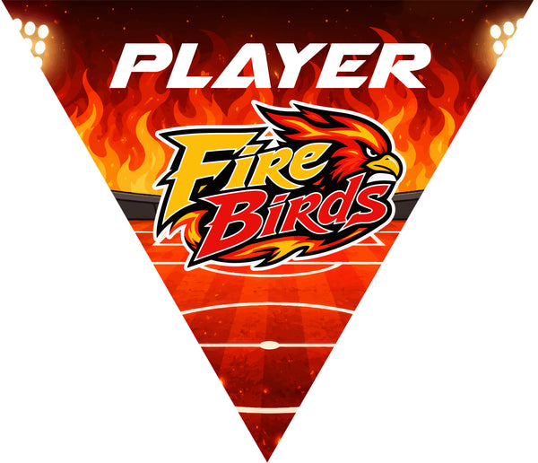 Fire Birds - Triangle Soccer Banners