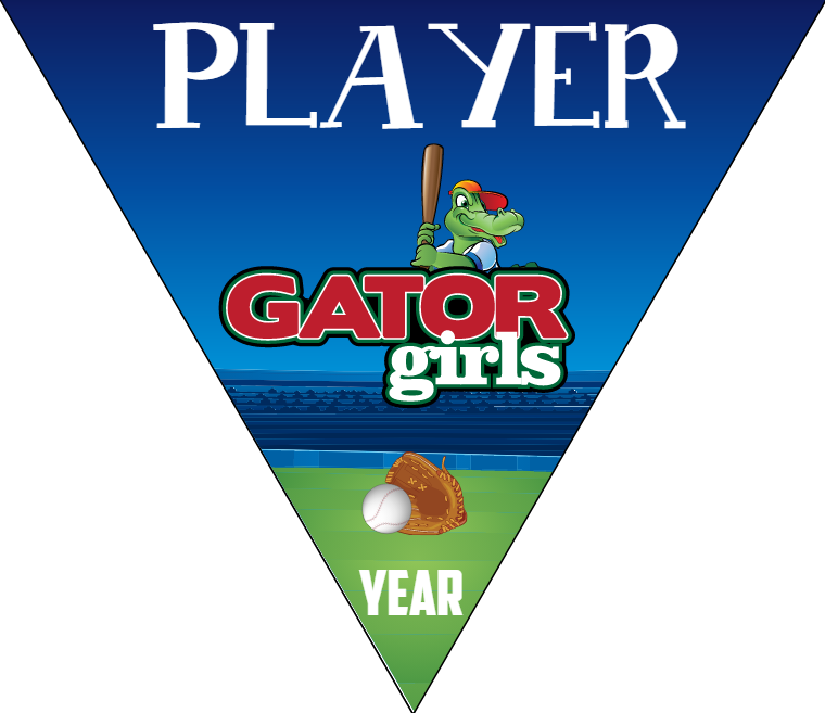 Gator Girls - Triangle Softball Pennant