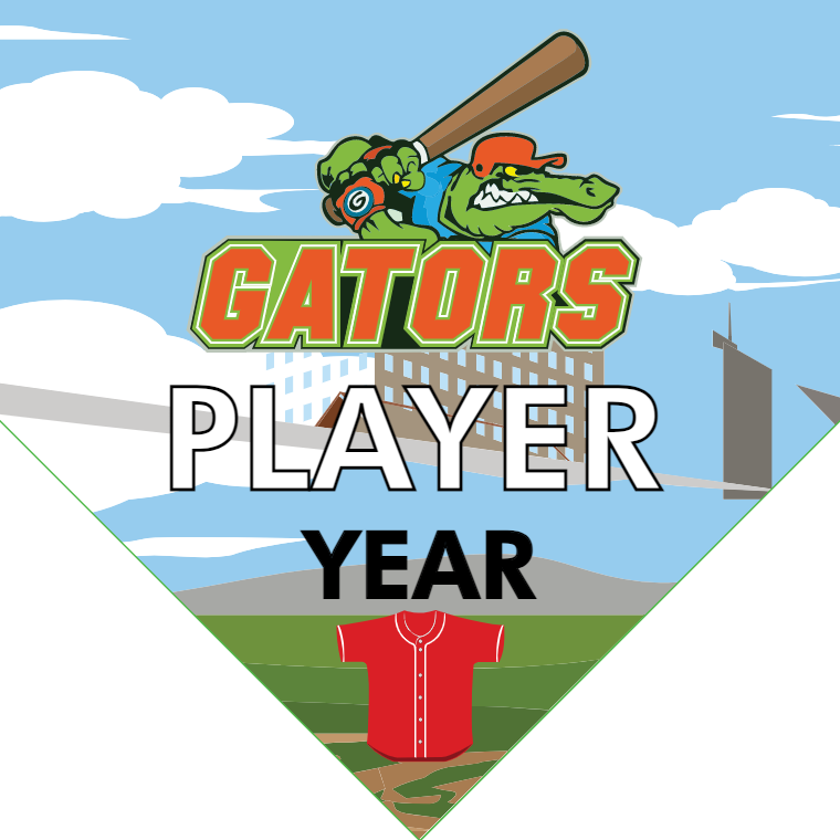 Gators 2 - Home Plate Softball Pennant