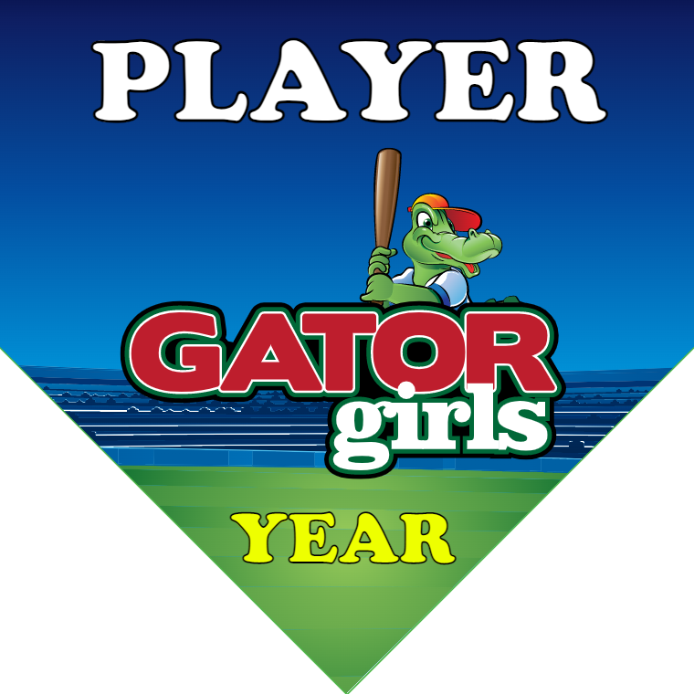 Gators Girls - Home Plate Softball Pennant