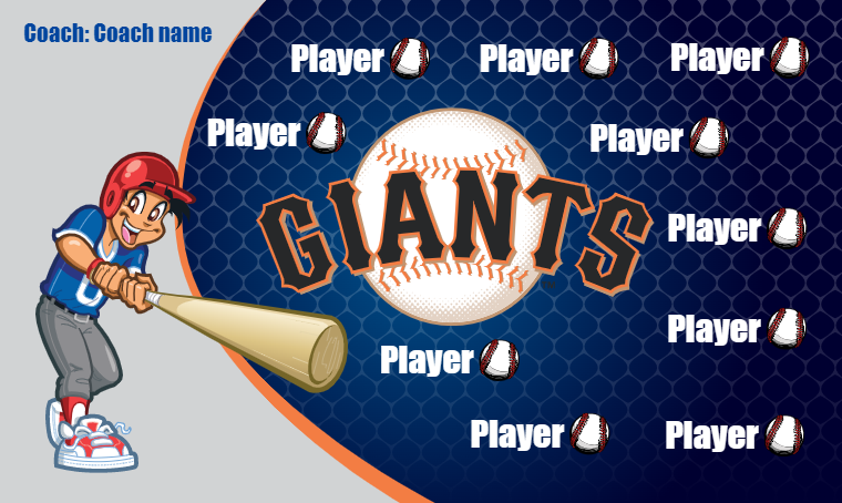 Giants 3 - Baseball Banner