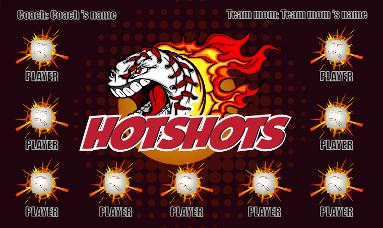 Hotshots 3 - Baseball Banner