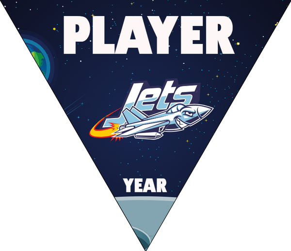 Jets - Triangle Softball Pennant