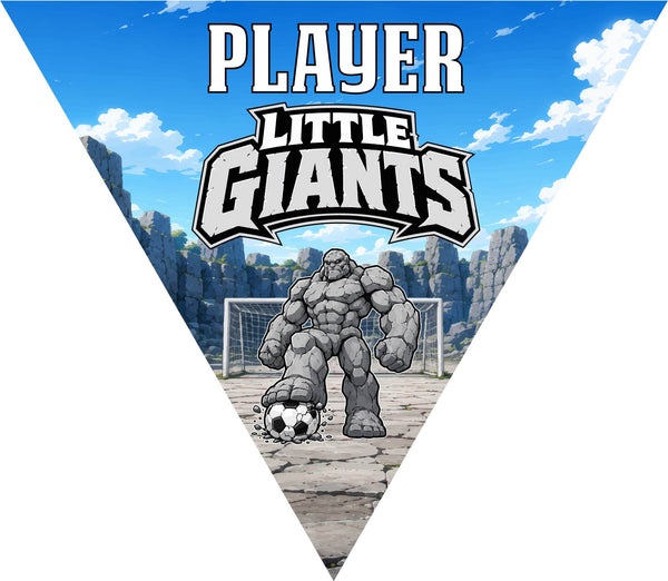 Little Giants - Triangle Soccer Banners