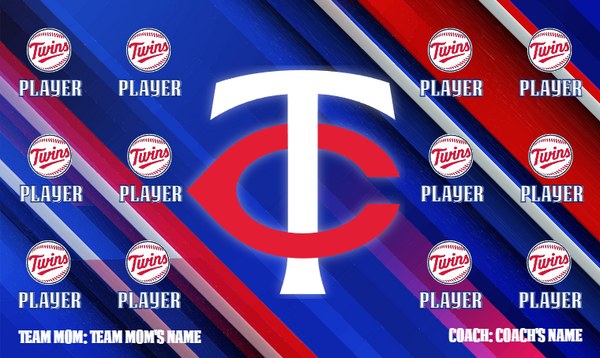 Minnesota Twins - Baseball Banner
