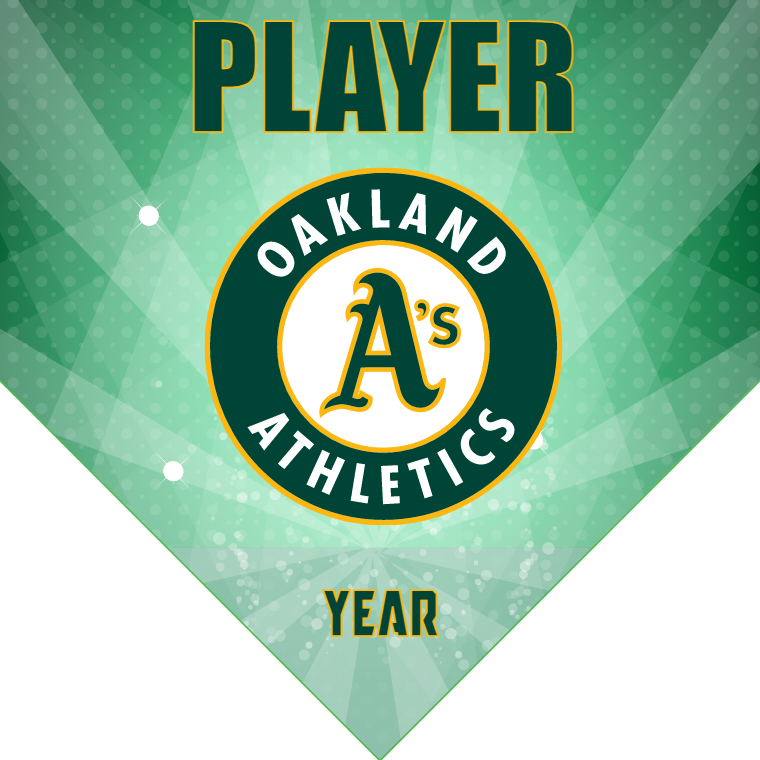 Oakland Athletics 8 - Home Baseball Banners