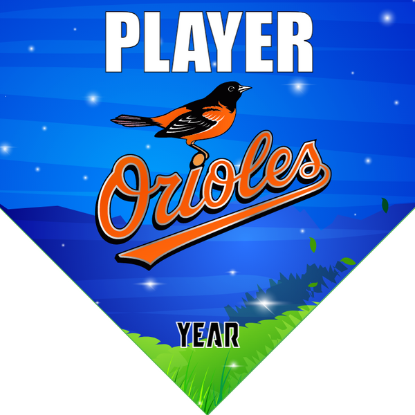 Orioles 5 - Home Baseball Banners