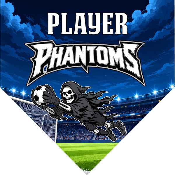 Phantoms - Homeplate Soccer Pennant