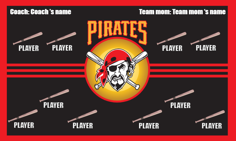 Pirates 2 - Baseball Banner