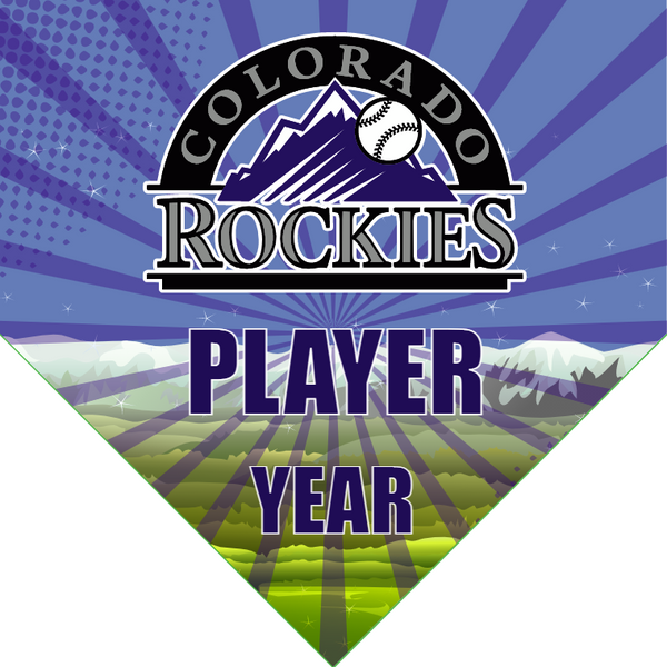 Rockies 3 - Home Baseball Banners