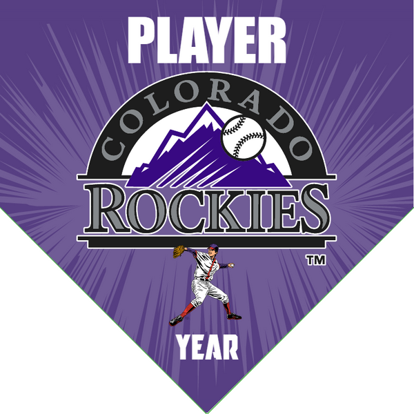 Colorado Rockies 5 - Home Baseball Banners