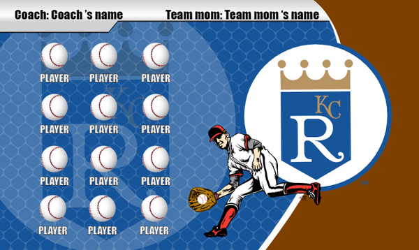 Royals 2 - Baseball Banner