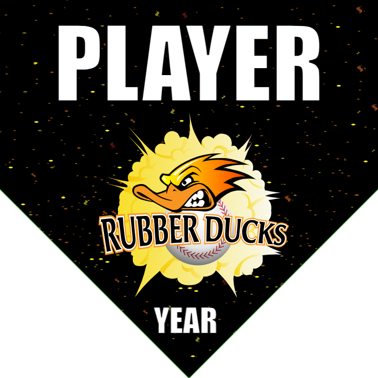 Rubber Ducks - Home Plate Softball Pennant