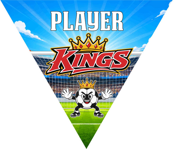 Kings - Triangle Soccer Banners