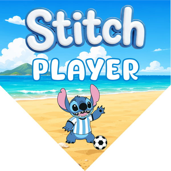 Stitch - Homeplate Soccer Pennant