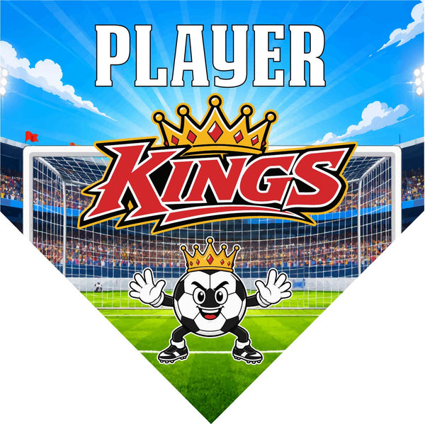 Kings - Homeplate Soccer Pennant