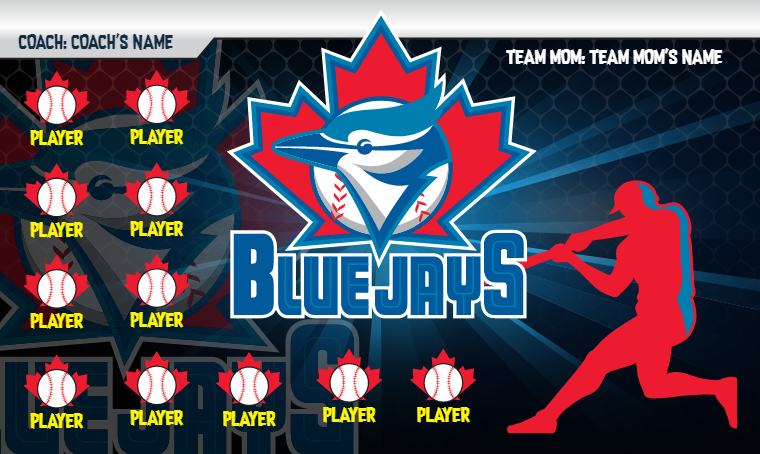 Toronto Blue Jays - Baseball Banner