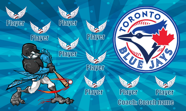 Toronto Blue Jays 2 - Baseball Banner